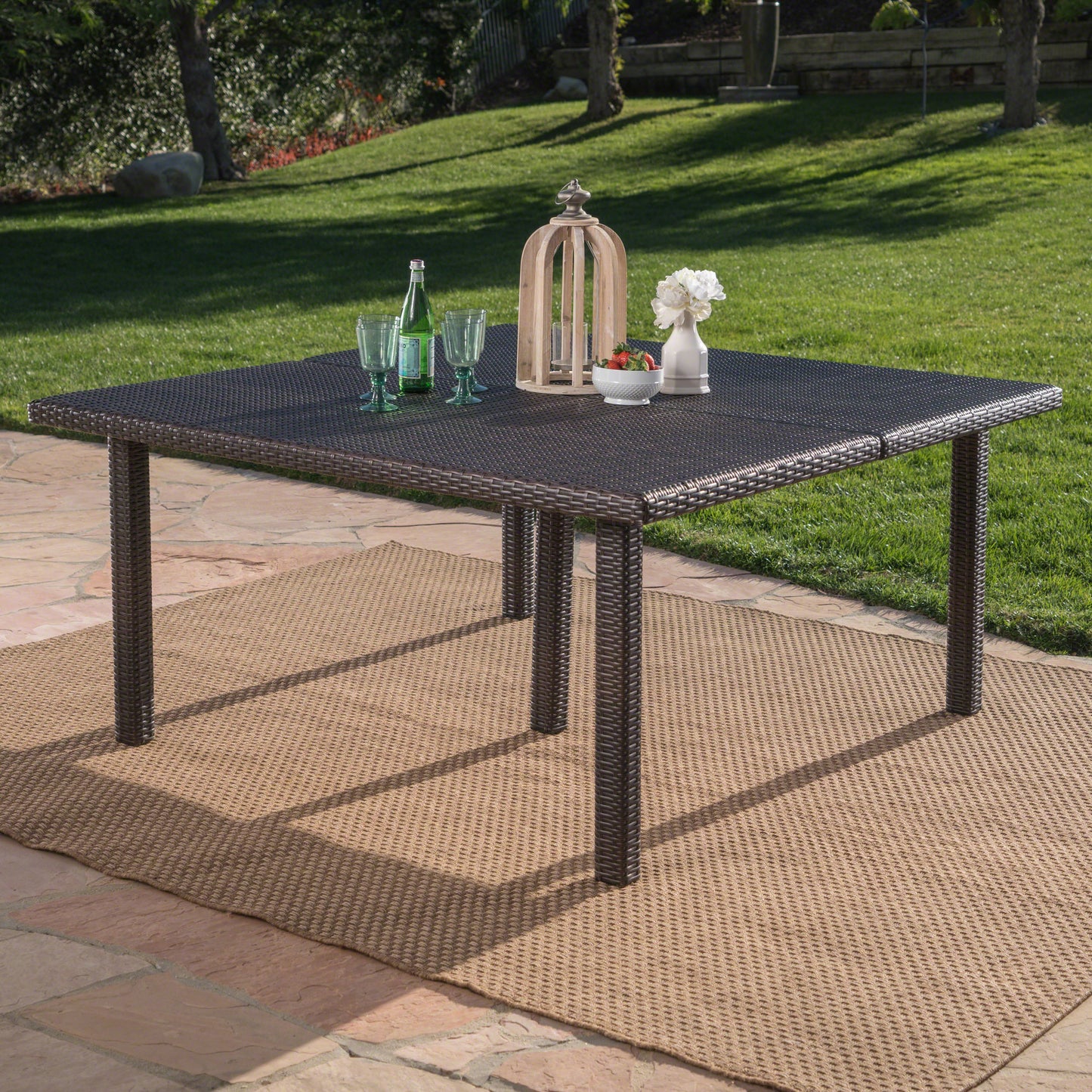 FIONA 64" SQUARE DINING TABLE