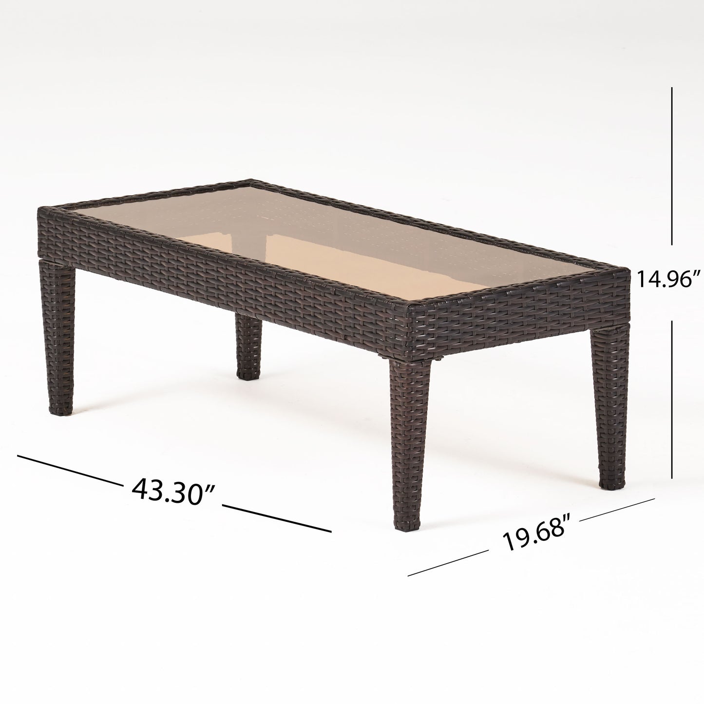 ANTIBES LOVESEAT & TABLE