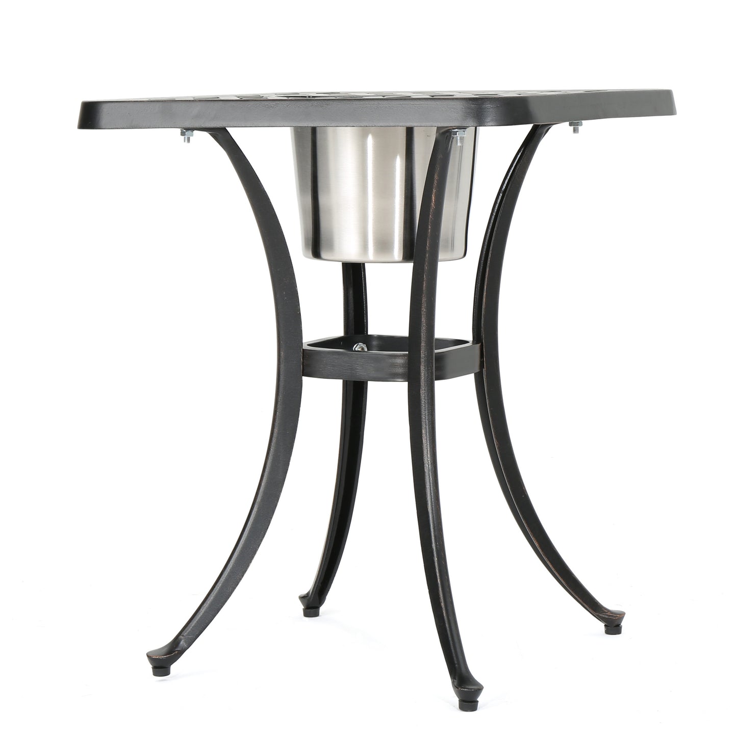 AVA BISTRO  TABLE WITH ICE BUCKET