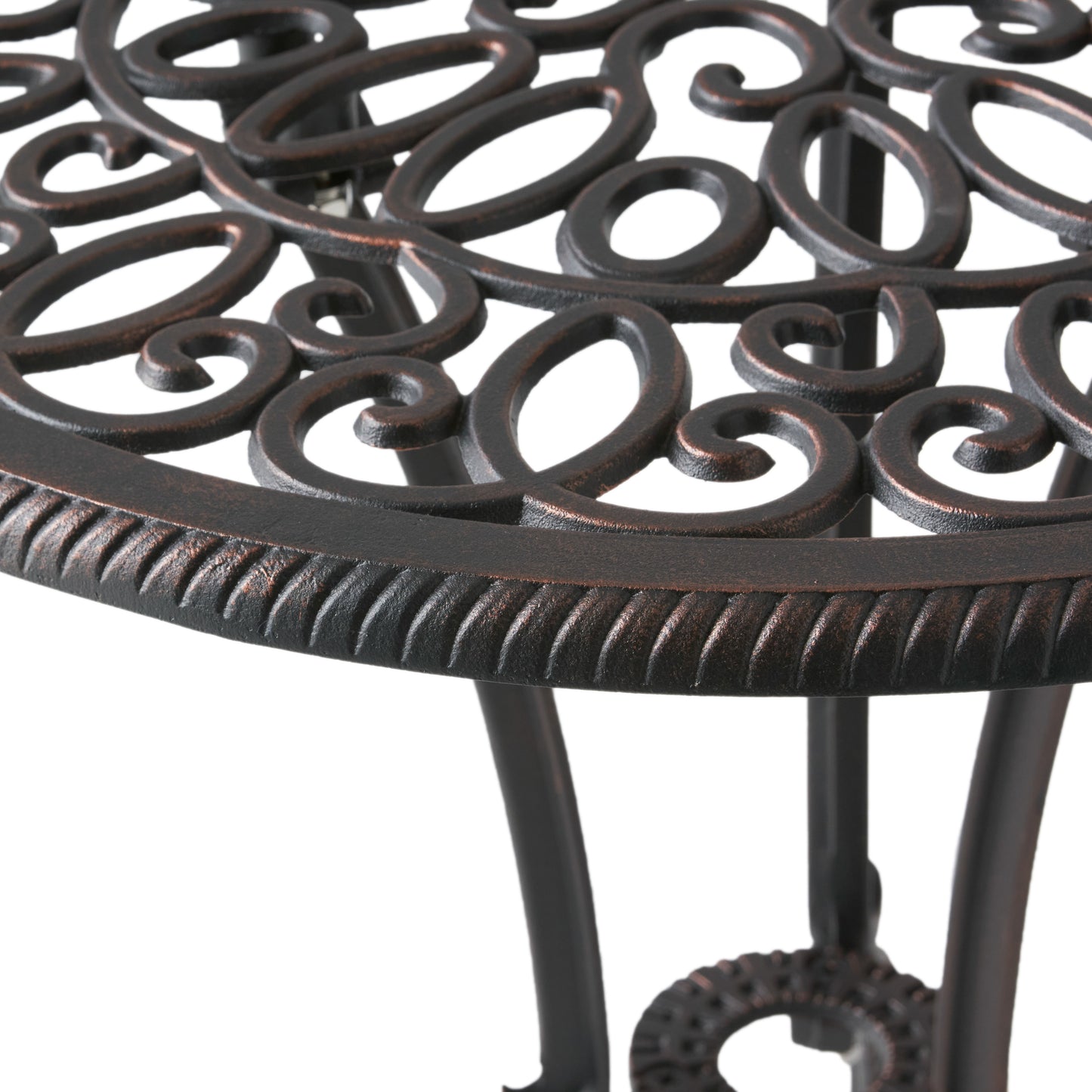 CHARLESTON 3PC CAST BISTRO SET